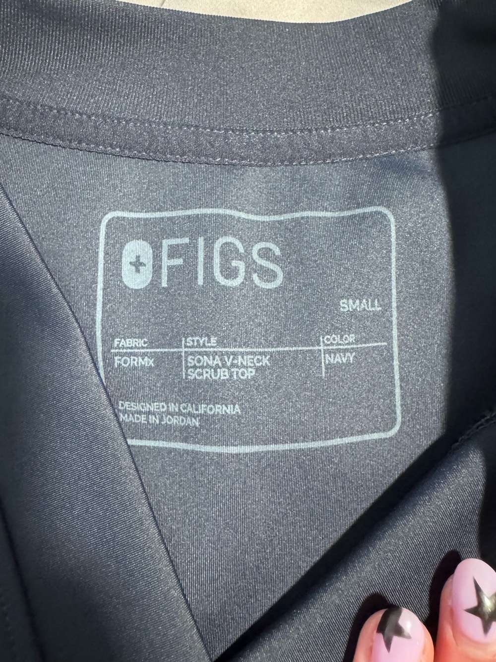 FIGS FORMx Navy Scrub Set - Picture 10 of 11